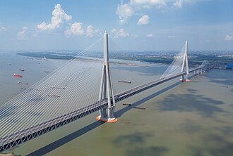 Cable-stayed bridge